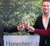 Mitch Huysman, Director of Sales Hampshire Hotels, Gijs Verbeek, Executive Director MPI the Netherlands en Leon Dijkstra CEO van Hampshire Hotels.