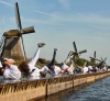 WK warming up: 70 extra windmolens op Kinderdijk