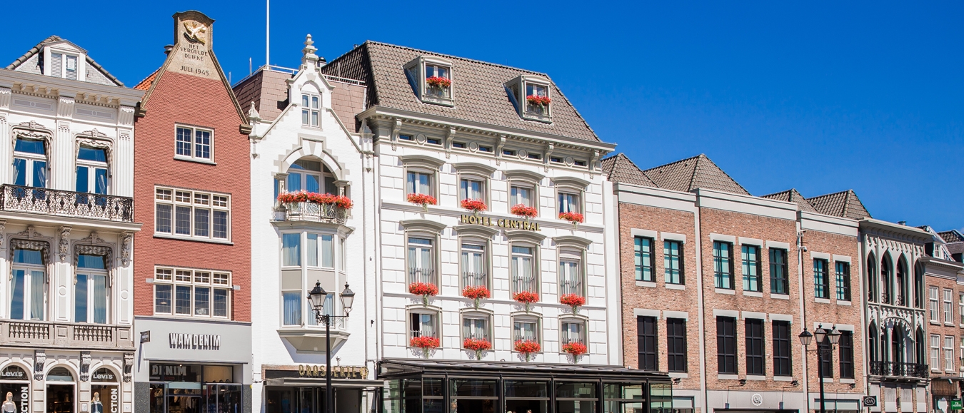 Thuis kom je bij Hotel Central in hartje ‘s Hertogenbosch
