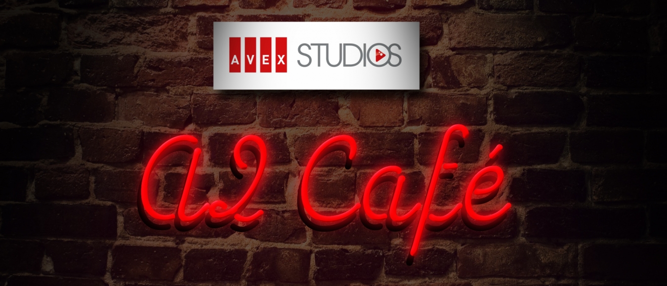 Online uitzending vanuit het gezellige AVEX Studio A2 Café