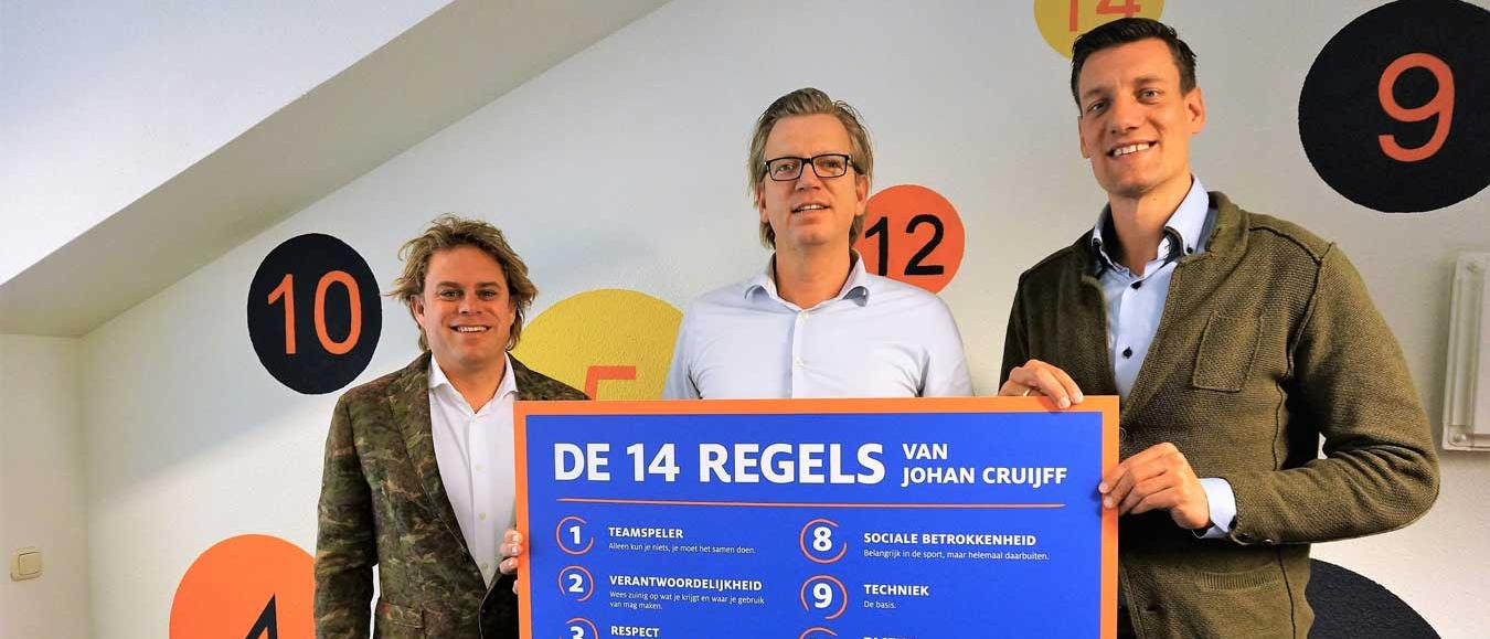 Maessen Tenten geeft evenementen Johan Cruijff Foundation onderdak