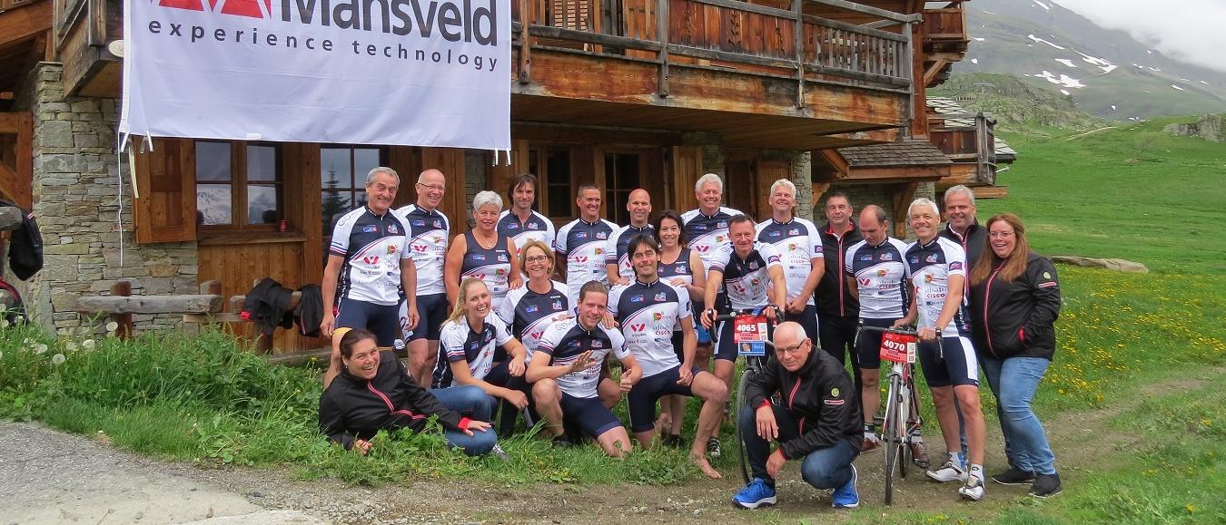 Mansveld team verbreekt record tijdens Alpe d'HuZes 2018