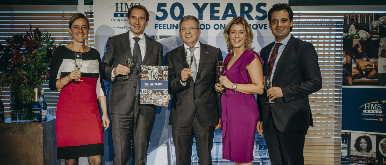 HMSHost International viert 50-jarig jubileum