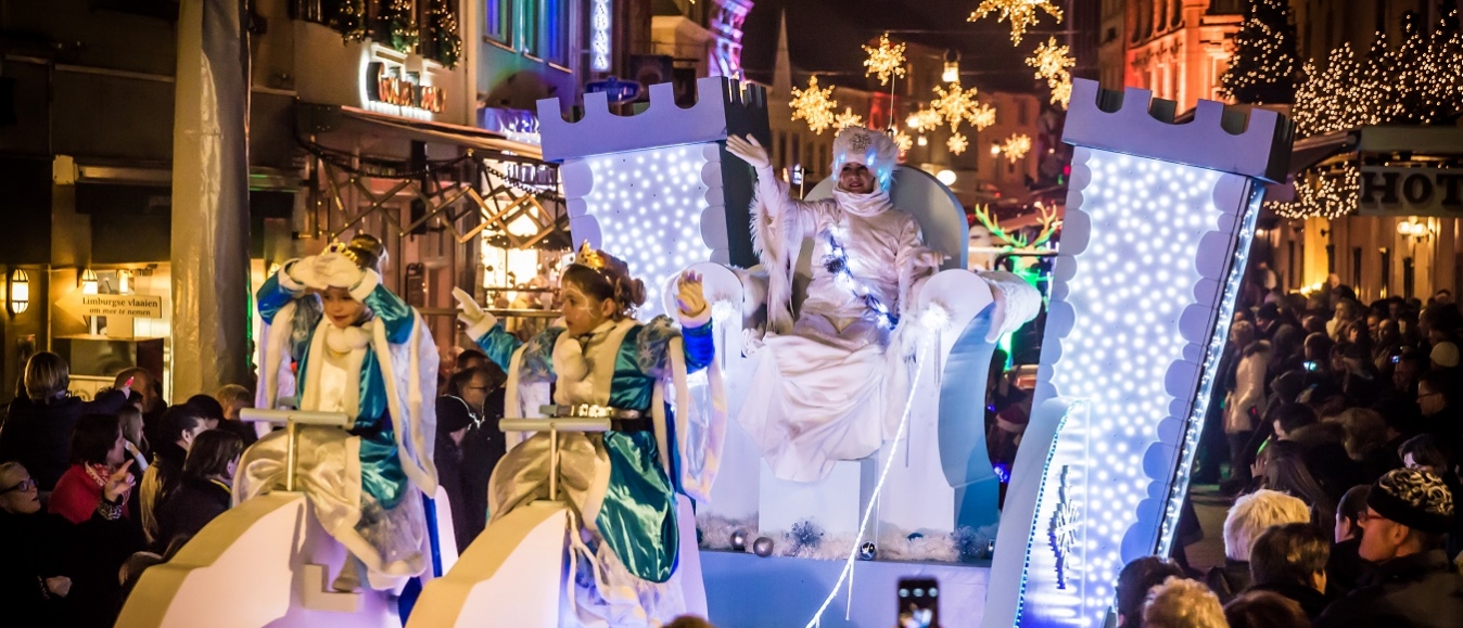 Kerstparade in Valkenburg is de mooiste van Europa