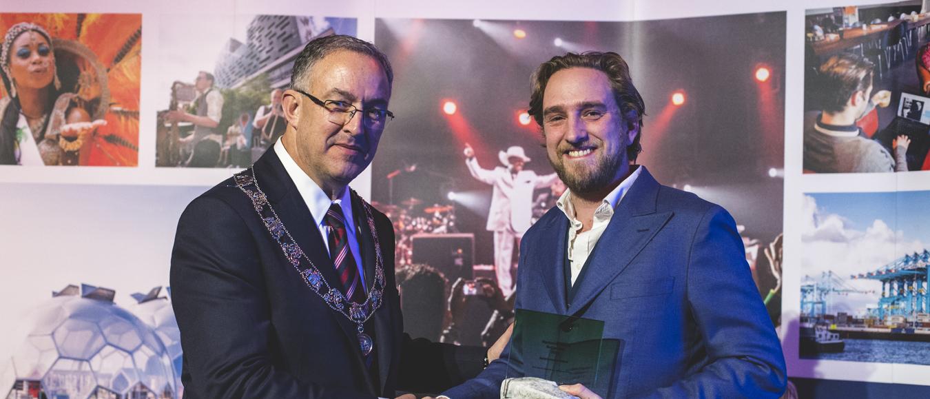 Sterrenchef François Geurds wint Marketing Award Rotterdam 2016