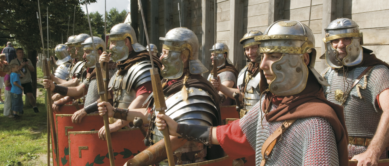 Romeins Festival in museumpark Archeon