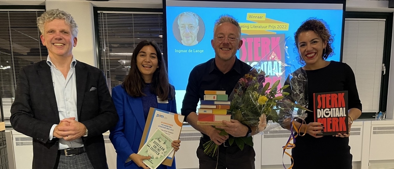 Boek Sterk Digitaal Merk wint PIM Marketing Literatuur Prijs