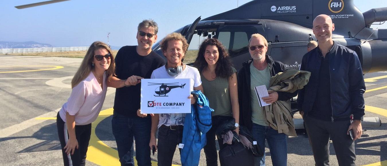 Vote Company geeft helikopterview Cote d'Azur vervolg 