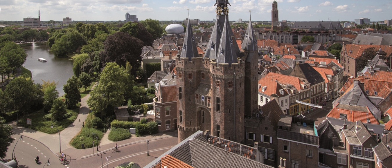 Deelnemers Interreg seminar vliegen richting Zwolle