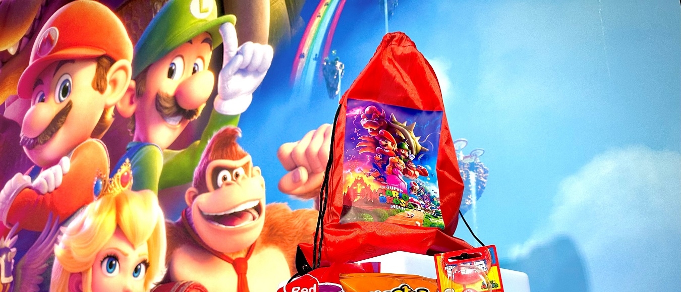 Goodiebags.nl helpt een handje bij Super Mario Movie première