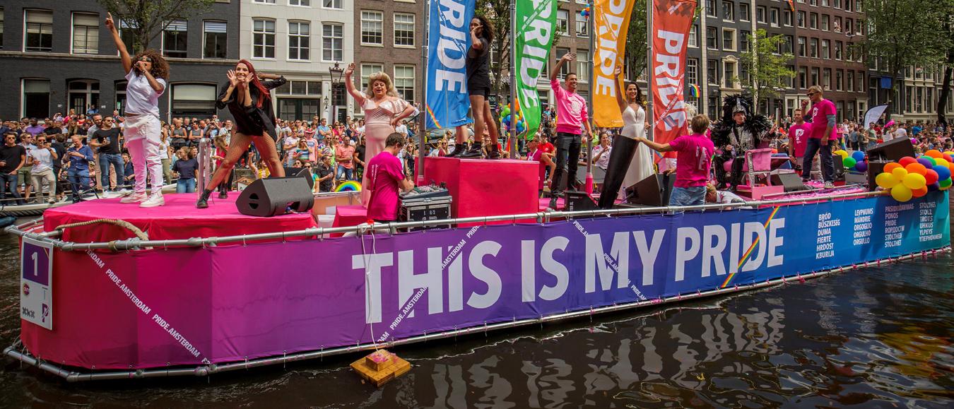 Alles over Pride Amsterdam via Pride TV en Pride FM