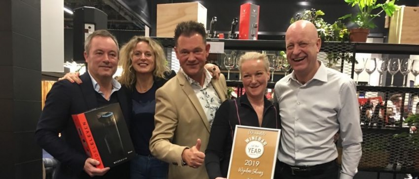 Shiraz Amsterdam ‘Wine Bar of the Year 2019’