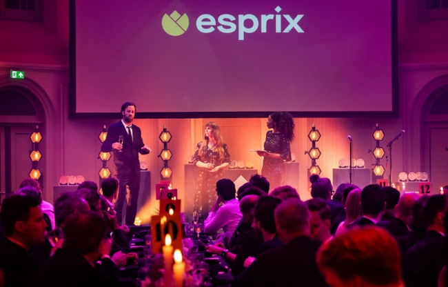Euforische feestelijkheid bij de Esprix Awards @Felix Meritis