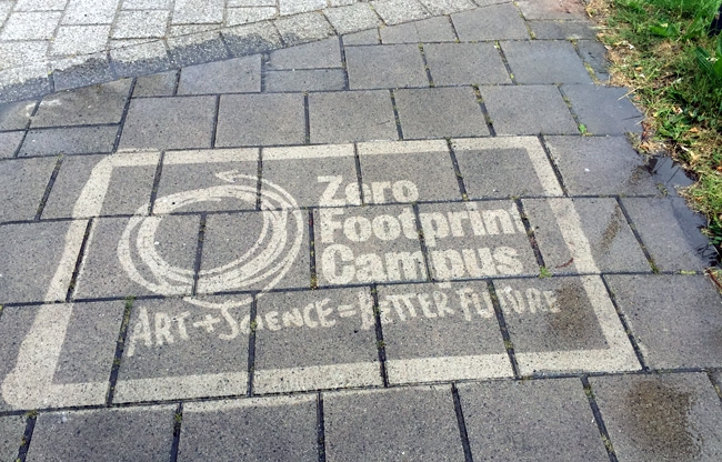 Reverse of greengraffiti in Utrecht