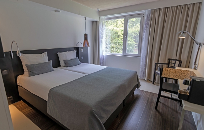 110 moderne hotelkamers op Landgoed Zonheuvel