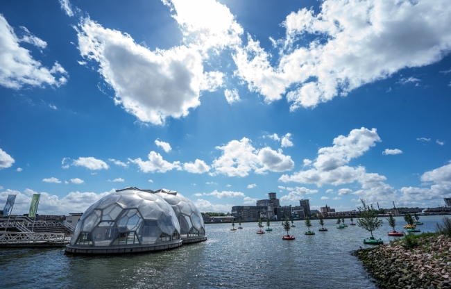 Het Drijvend Paviljoen: futuristische duurzame toplocatie in het hart van Rotterdam