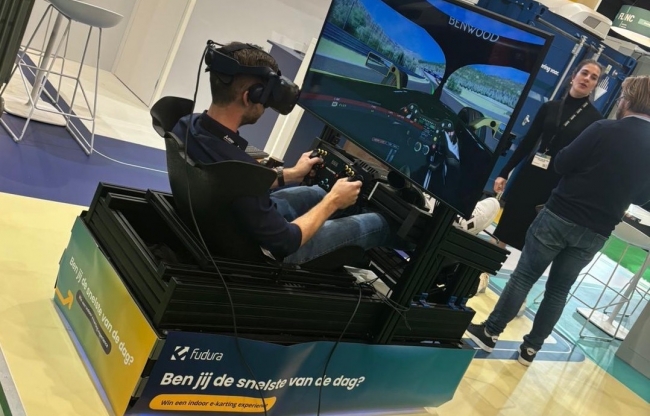 VR Race Simulator beurs