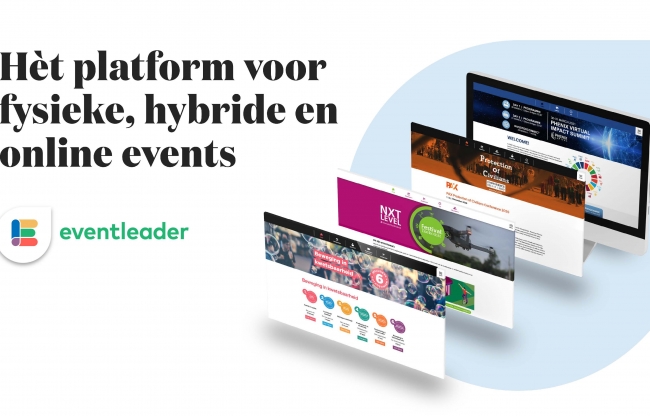 Eventleader - Hèt eventplatform voor fysieke, hybride en online events.