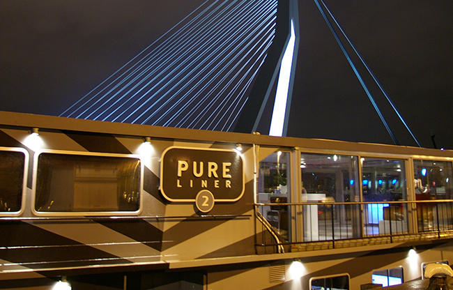 Pure-liner: varende evenementenlocatie in Nederland, België en Duitsland