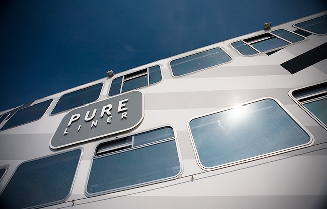 Pure-liner: varende evenementenlocatie in Nederland, België en Duitsland