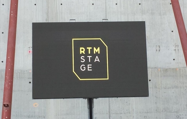 Rotterdam Ahoy onthult logo RTM Stage tijdens viering hoogste punt 