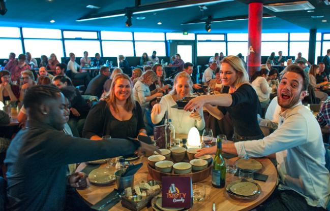 Tasty Comedy, hotspot op Scheveningse Pier