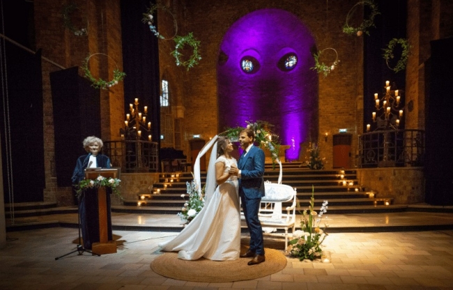 Een unieke evenementenlocatie, de Cultuurkoepel Heiloo, bruiloft, trouwlocatie