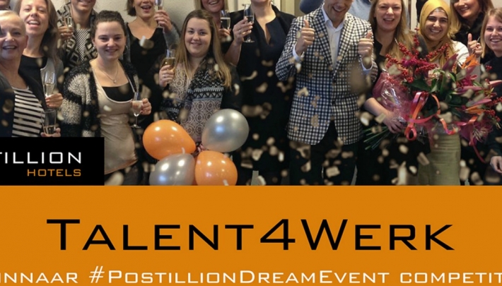 Talent4Werk wint Postillion Dream Event