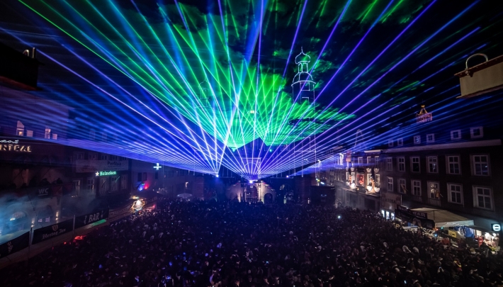 Venlo viert bijzonder jubileum met lasershow