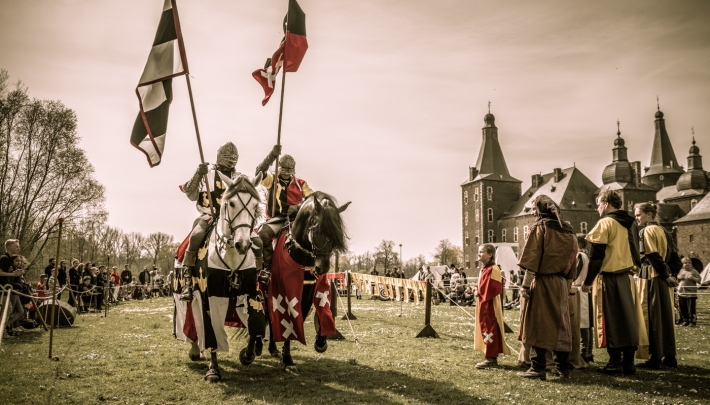 Vrije tijd: ridders en roofvogels bij Kasteel Hoensbroek