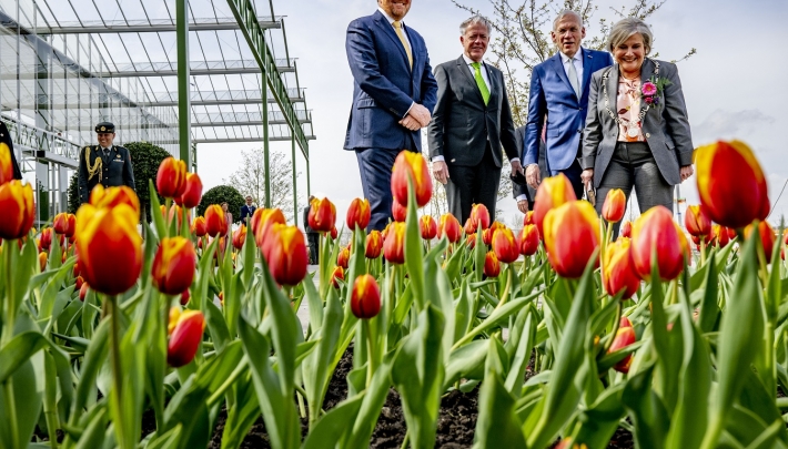 Koning Willem-Alexander opent Floriade Expo 2022 in Almere