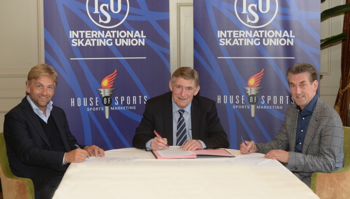 House of Sports en de International Skating Union (ISU)  verlengen partnership