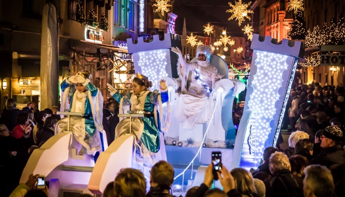 Kerstparade in Valkenburg is de mooiste van Europa