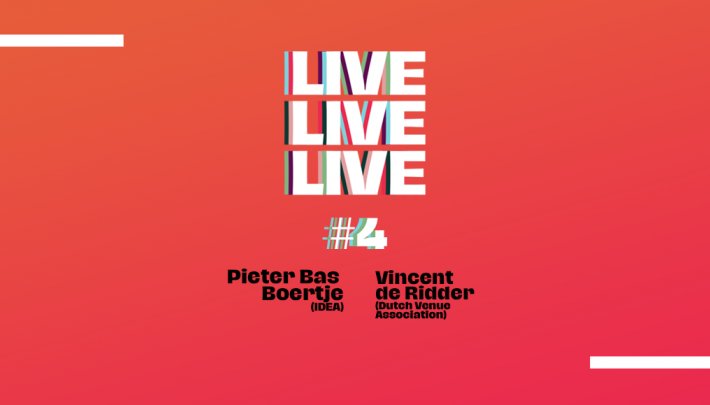 In de agenda: Vincent de Ridder en Pieter Bas Boertje bij LIVE LIVE LIVE!