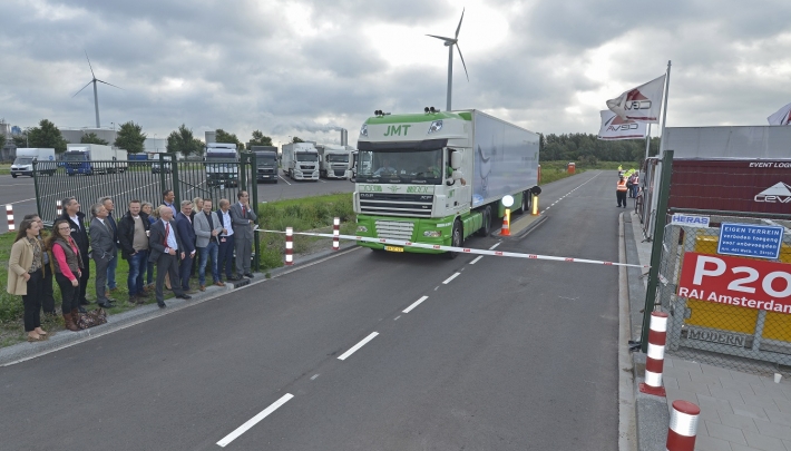 Nieuw bufferterrein RAI Westpoort geopend