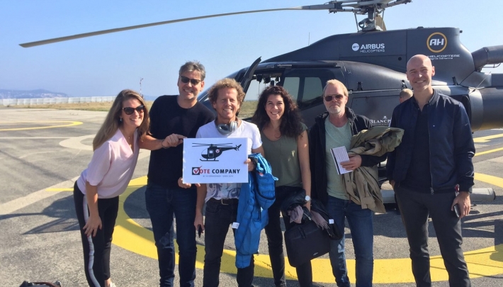 Nederlanders met helikopter naar Cannes Lions