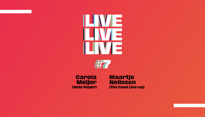 Podcast LIVELIVELIVE #7: Hete Peper & The Food Line-up over de cateringbranche