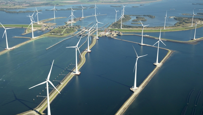 PINKORANGE verzorgt Koninklijke opening Windpark Krammer