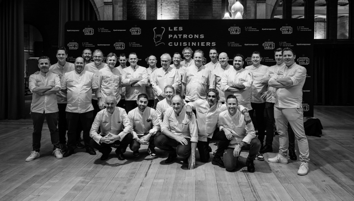 Les Patrons Cuisiniers organiseren opnieuw grootste Chef's Table ter wereld