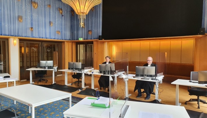 Rechtbank Gelderland houdt zitting in Stadstheater Arnhem