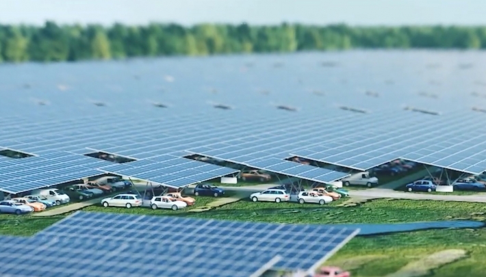Solarfields realiseert op Lowlands grootste solar carport ter wereld