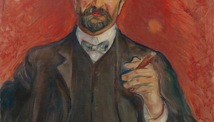 Eerste portret van Munch in Van Gogh Museum