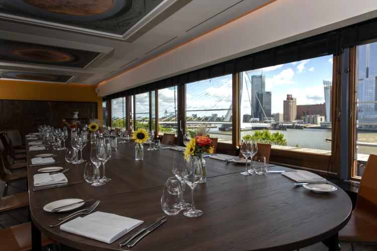 Elie van Rijckevorselzaal | Diner ovale tafel | Michel Mees Photography