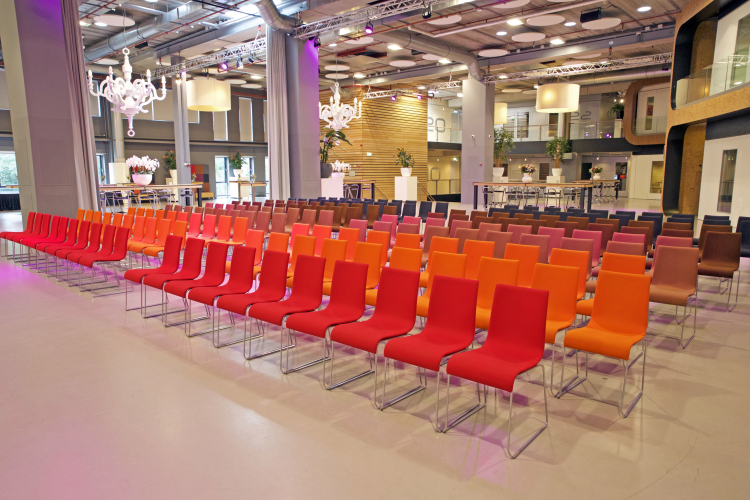 Theater opstelling centrale plein
