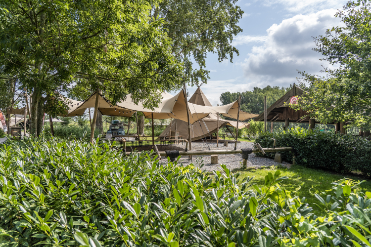 Spantent groen Outdoor Valley