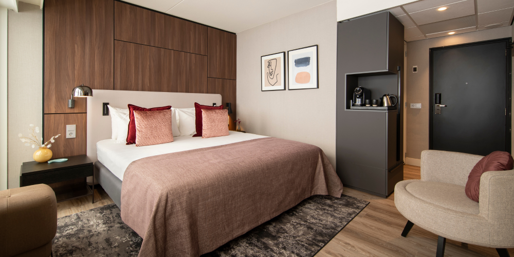 Hotelkamer Bilderberg Europa Hotel