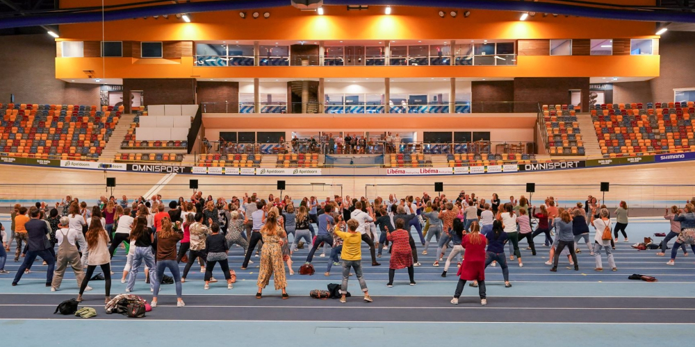 Omnisport Apeldoorn - Haka workshop tijdens bedrijfsevenement