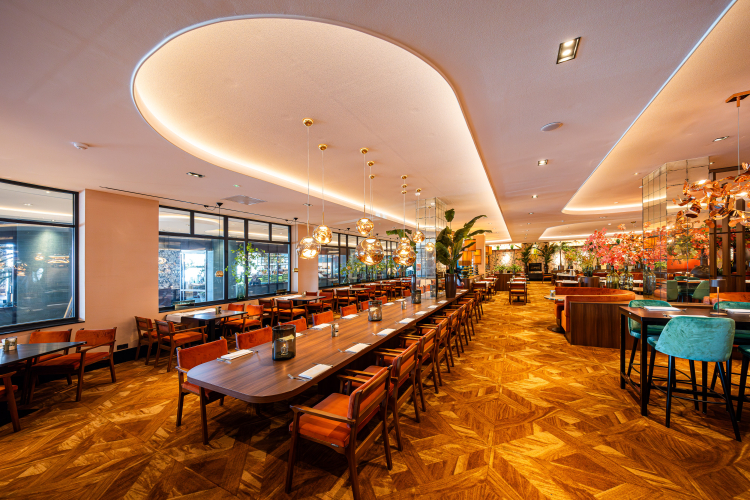 Dineren kan in onze restaurants of verzorgd bij uw event