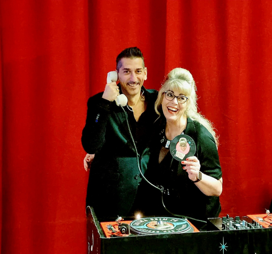 dj Miss Twist en Danny Vera