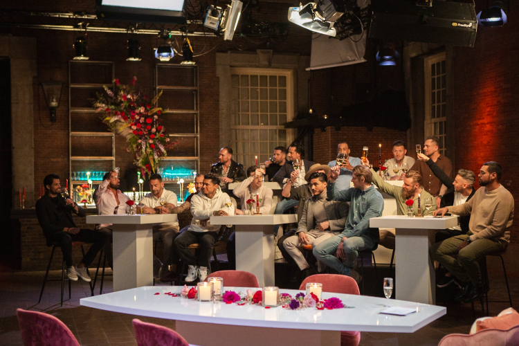 Binnenplaats Fort Sint Gertrudis tv-opnames
